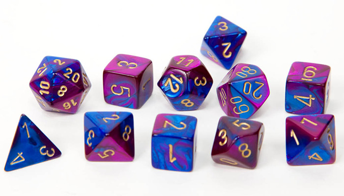 dice for tabletop roleplay games