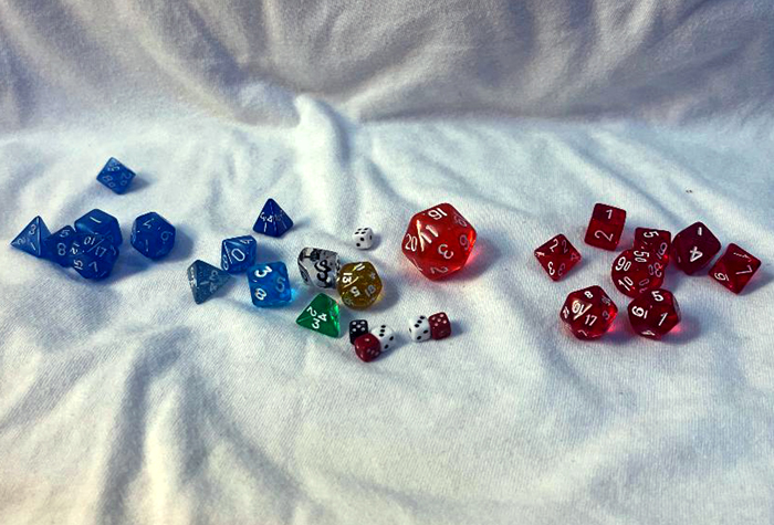 An Assortment of Tiny Dice
