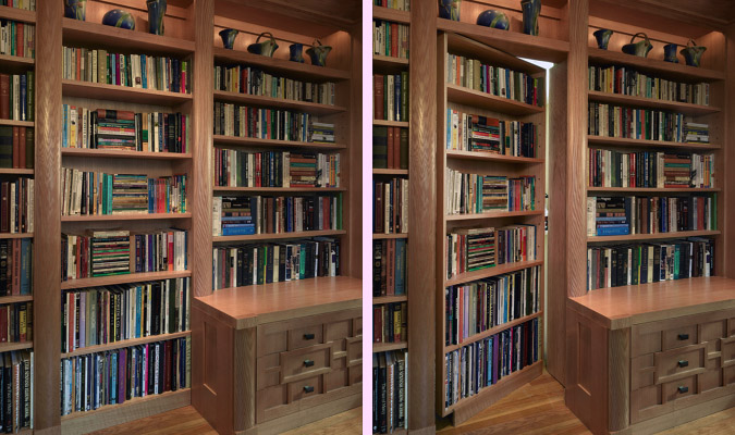 Secret Door Bookcase 2